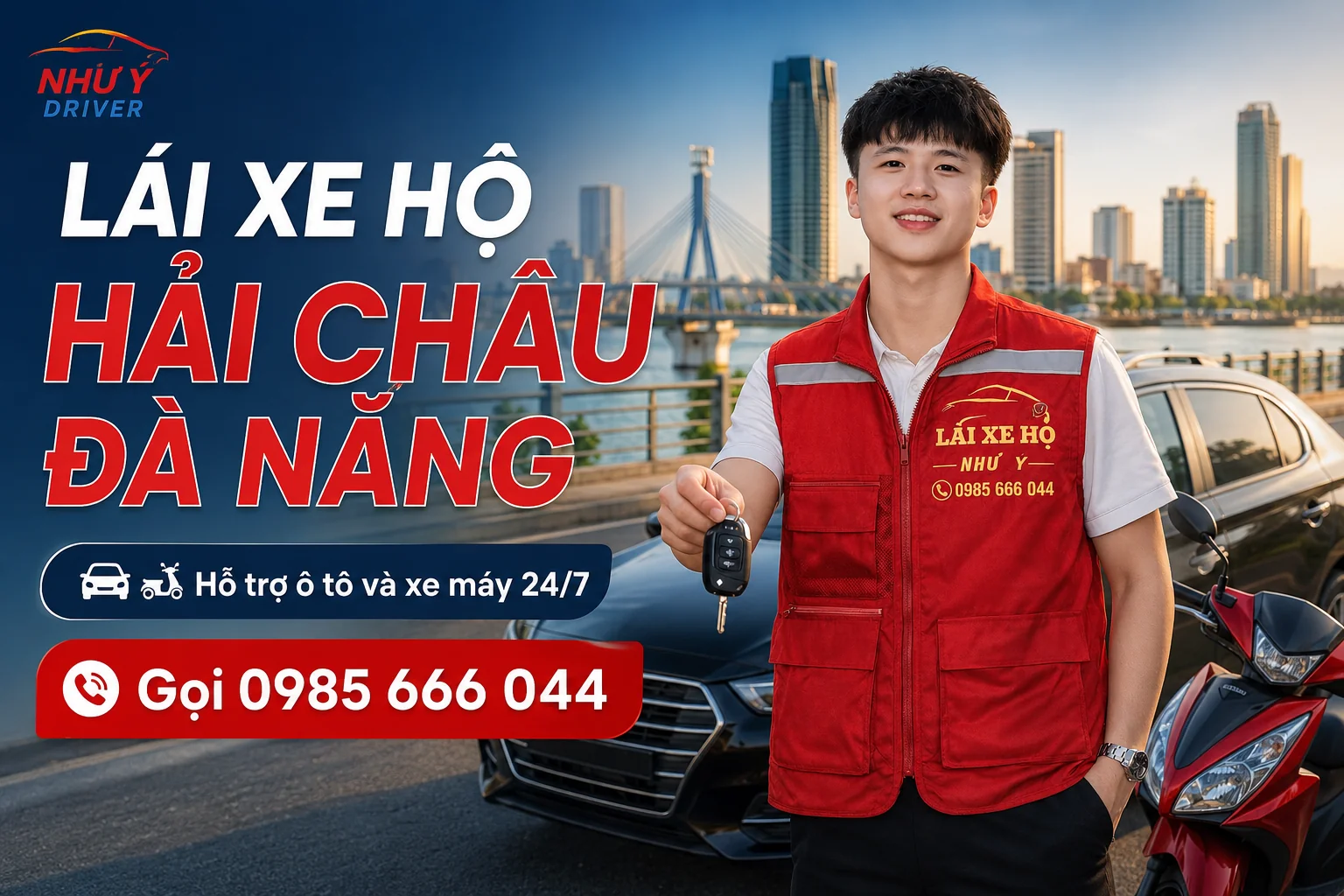 Lái xe hộ Hải Châu Đà Nẵng